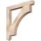Ekena Millwork Westlake Arts & Crafts Smooth Bracket, Douglas Fir, 3 1/2"W x 32"D x 32"H BKT04X32X32WTL03SDF - alternate 1